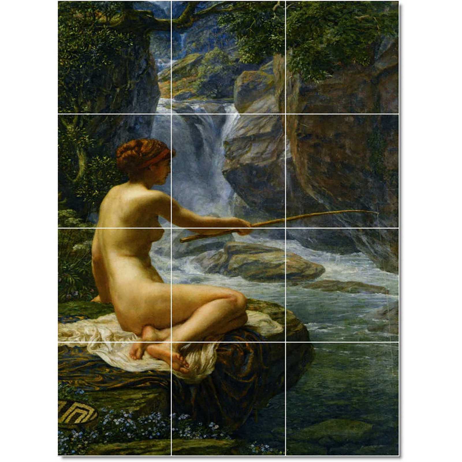 Poynter edward john fishing the nymph of the stream
