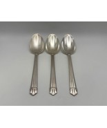 Set of 3 Christofle France Silverplate ARIA 7 1/2&quot; Place / Soup Spoons - €125,05 EUR