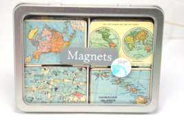 Cavallini Maps Refrigerator Magnets Set of 24 - £18.31 GBP