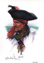 Don Maitz SIGNED Maritime / Pirate / Sea / Island Art Print ~ Red Ned - $39.59