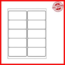 High-Quality 2&quot; x 4&quot; Shipping Labels - 1000 Count for Laser &amp; Inkjet Pri... - $25.21