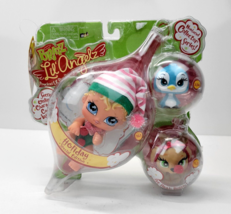 Bratz Lil Angelz Cloe Doll &amp; 2 Bobble Head Pets Holiday Special Edition NEW - £12.44 GBP