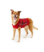 Charter Club Pet Dog Cat L Red Plaid Family Sweater NWT BA64 - $26.87 CAD