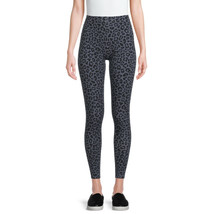 No Boundaries Juniors Ankle Leggings Grey Leopard Size 3XL 21 - £19.65 GBP