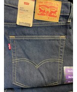 Men&#39;s Levi&#39;s 505 Regular Stretch 36x32 Dark Blue - $35.64