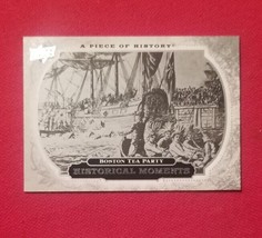 2008 Upper Deck A Piece Of History Boston Tea Party Historical Moments #177 - £1.59 GBP