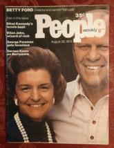 PEOPLE August 26 1974 BETTY FORD Elton John Garson Kanin George Foreman +++ - £7.39 GBP