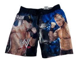WWE 2014 John Cena Randy Orton CM Punk Shorts Swim Trunks w/Mesh Boys XS... - $442.14 MXN