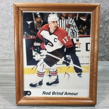 Rod Brind&#39;amour Signed Philadelphia Flyers 8x10 Photo Framed - £21.80 GBP