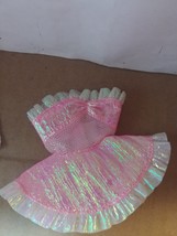 Foam N’ Color Barbie 1995 Mattel Pink Outfit Dress sparkle shimmer  - $150.16 MXN