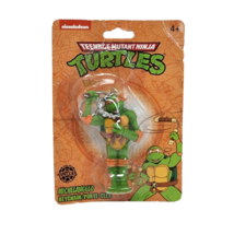 TEENAGE MUTANT NINJA TURTLES TMNT 2016 MICHELANGELO KEYCHAIN NEW SEALED - $19.00