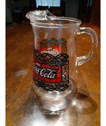 Vintage 1970s Enjoy Coca-Cola Trademark Tiffany Style Stained Glass Soda... - €8,96 EUR