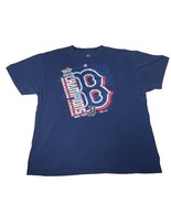 Majestic Boston Red Sox 2013 World Series AL Champions T-shirt XL Blue - $433.14 MXN