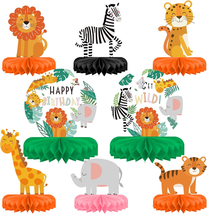 Safari Birthday Decorations Table Centerpiece - Jungle Animals Theme Par... - $14.29