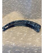 1980s Women’s Vintage Blue Speckled Banana Hair Clip - $39.10 CAD