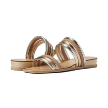 Dolce Vita  Pazita Metallic Gold Multi Slide Strappy Sandals | 7.5 | NEW - £26.16 GBP