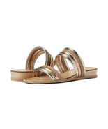 Dolce Vita  Pazita Metallic Gold Multi Slide Strappy Sandals | 7.5 | NEW - £25.60 GBP