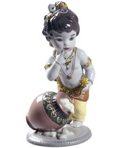 Lladro 01009190 Krishna Butterthief Figurine New - $898.00