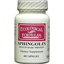 NEW Ecologcal Formulas Sphingolin Myelin Basic Protein Gluten Free 60 caps - £11.81 GBP