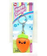 The Toy Network Happy Easter Orange Carrot Figure Keychain - $12.82