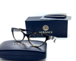 Versace Eyeglasses MOD. 3305 108 HAVANA  FRAME 53-17-140MM NIB ITALY - $116.37