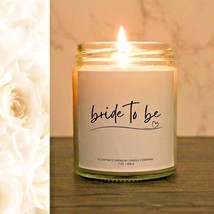 Bride To Be Candle Bridal Shower Gift Engaged Bride Gift Idea Bride To Be Gift - £14.38 GBP