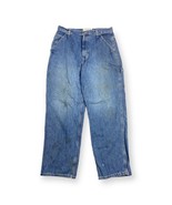 Vintage American Eagle AE Supply Jeans Mens 32x30 Baggy Denim Carpenter ... - £27.24 GBP