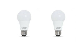 Lot of 2 Feit Electric OM60DM/930CA/4 LED Bulb Bright White 800 Lumens 8.8W - £6.20 GBP