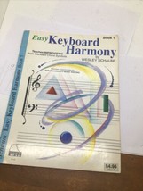 Easy Keyboard Harmony (Book 1 Upper Elem) Educational Piano by Wesley Sc... - £3.10 GBP
