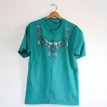 Vintage Native American Indian Necklace T Shirt Large - £13.96 GBP