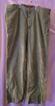 Men Vineyard Vines Size 36x30 Green Corduroy Pants Warm Casual Work Chur... - $29.99