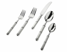 Castello by Ricci Stainless Steel Flatware Tableware Set Service 4 New 20 Pcs - £311.13 GBP