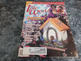 Tole World Magazine August 1996 Magical Garden - £2.23 GBP