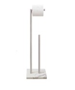 Free Standing Toilet Paper Holder Stand with Reserve, Heavy Weighted Marble - €33,08 EUR