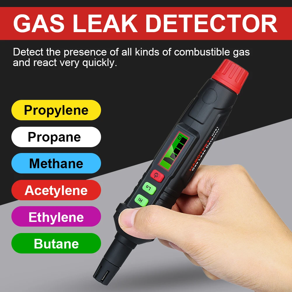 Eak detector alarm combustible gas detector with audible and visual alarm for all types thumb200