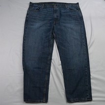 Levi&#39;s 46 x 30 550 Relaxed Fit Medium Distressed Denim Jeans - $21.55