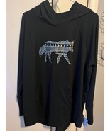 Lularoe NWT Wolf “Amber” XL Hoodie Lightweight - £14.09 GBP