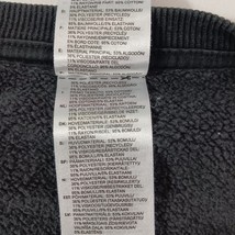 Adidas GK9106 Men's 3-Stripes Black Cotton Blend Pullover Sweatshirt Size 2XL image 6