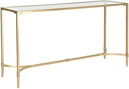 Console Table From The Safavieh Home Collection, Antwan Gold. - £282.69 GBP