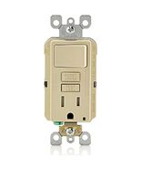 Leviton GFSW1-I Self-Test SmartlockPro Slim GFCI Combination Switch - €32,59 EUR