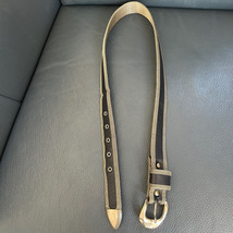 80s silver mesh belt,silver tone buckle and end tip, made in Italy - $464.58 MXN