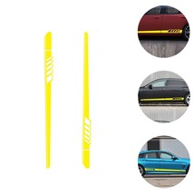 Side Skirt Car Sticker Fashionable Stickers Waterproof PVC Decals Exquisite Deco - £40.67 GBP