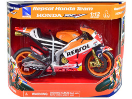Honda RC213V Motorcycle #93 Marc Marquez Repsol Honda Team MotoGP 2015 1/12 Die - £29.60 GBP