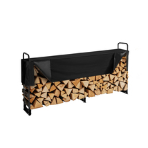 VEVOR Firewood Rack with Waterproof Cover, 101x14x46 in Outdoor Firewood... - $76.90