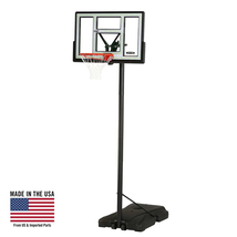 46-Inch Shatterproof Portable Basketball Hoop with Quick Adjust &amp; Classi... - $284.08
