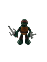 TMNT Raphael 6&#39;&#39; Talking Figure 2014 Viacom Teenage Mutant Ninja Turtles - £7.36 GBP