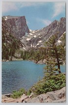 Postcard Dream Lake Hallet&#39;s Peak Rocky Mountain National Park Colorado - £3.56 GBP