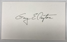 Gary Payton Signed Autographed 3x5 Index Card - NBA Legend - £15.96 GBP