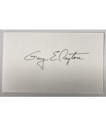 Gary Payton Signed Autographed 3x5 Index Card - NBA Legend - €13,11 EUR