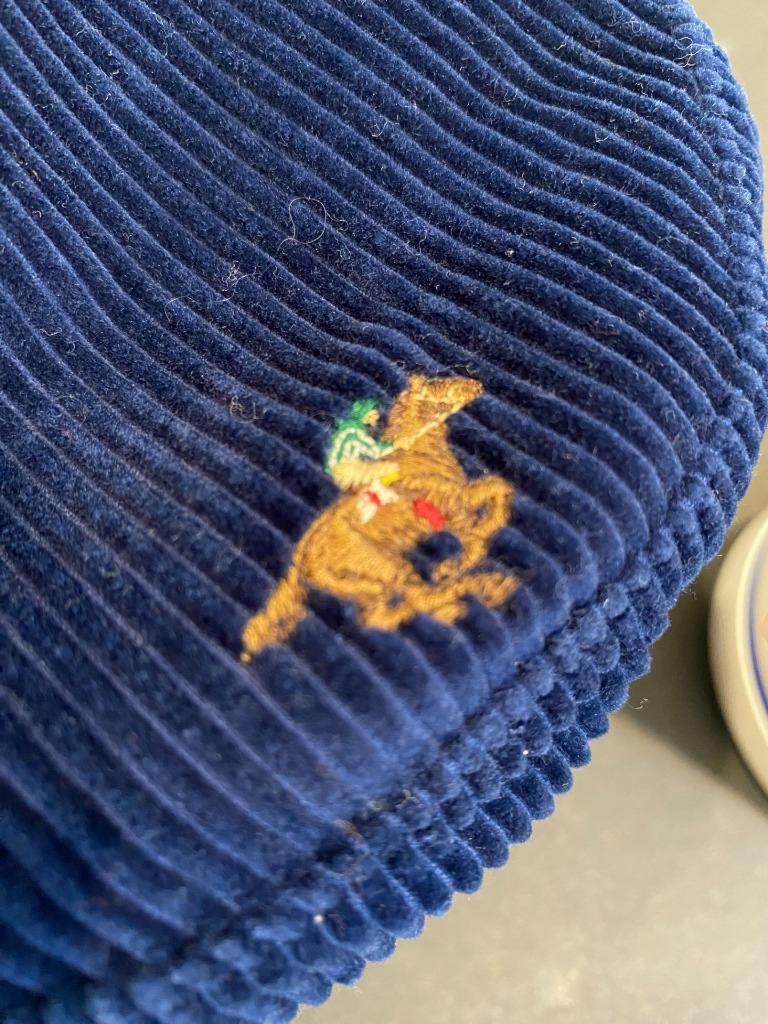 NWT Men's Women's Ralph Lauren Polo Players Blue Corduroy Bucket Hat S/M/L/XL Item image 2